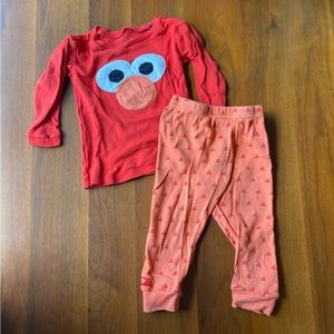 Elmo pajamas 18 month